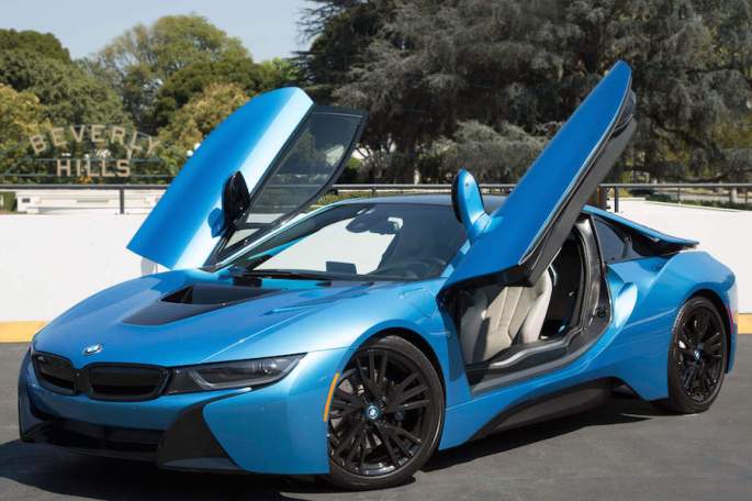BMW i8 Falcon Luxury Exotic Car Rental Los Angeles 1-85818